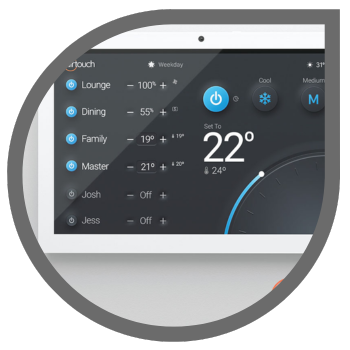 Air Touch 5 Wall Control Panel